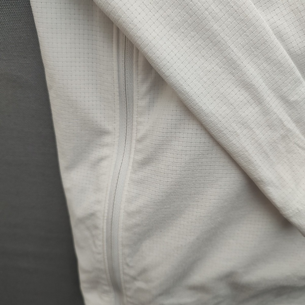 Temple Owl Under Armor Men's‎ Pullover White 1/4 Zip Long Sleeve Size Medium - Picture 16 of 16